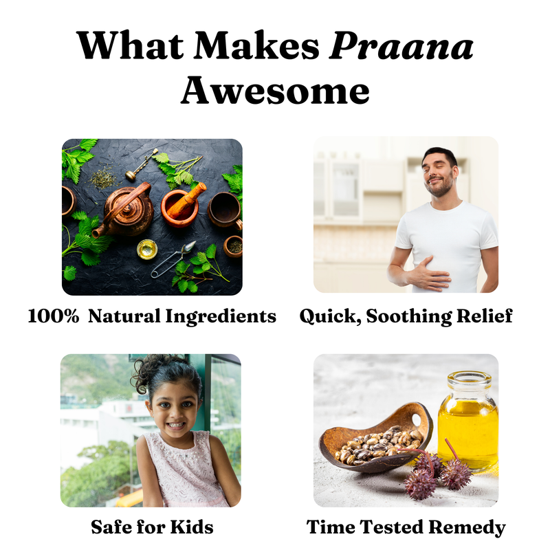 Bloating, Gas & Constipation Relief - Praana