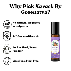 Greenatva Kavach - Mosquito Repellent Roll-On