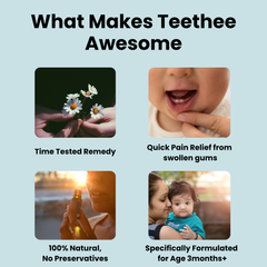 Teething Pain Relief For Babies - Teethee