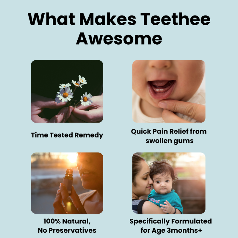 Teething Pain Relief For Babies - Teethee