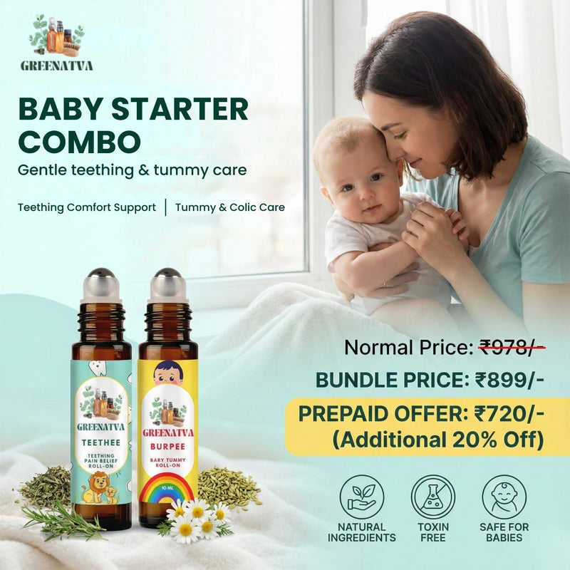 Babies Starter Pack (Teething & Colic Relief Combo)